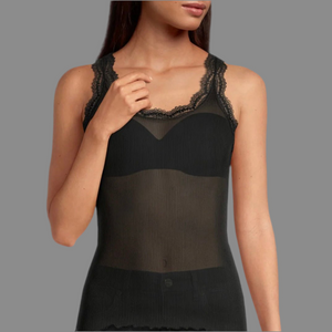 Oscalito - Silk Ribbed Tank Top - More Colors