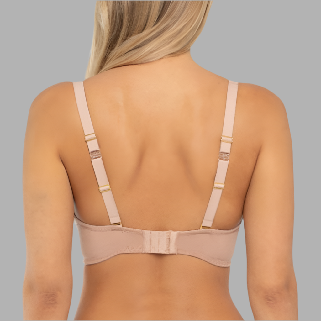Samanta - Perla Lace Bra - Nude