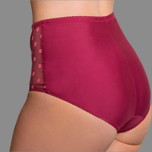 Fit Fully Yours - Carmen Polka-Dot High Rise Brief - More Colors