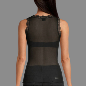 Oscalito - Silk Ribbed Tank Top - More Colors