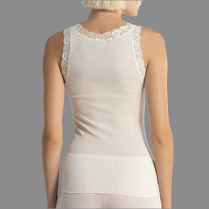 Oscalito - Silk Ribbed Tank Top - More Colors