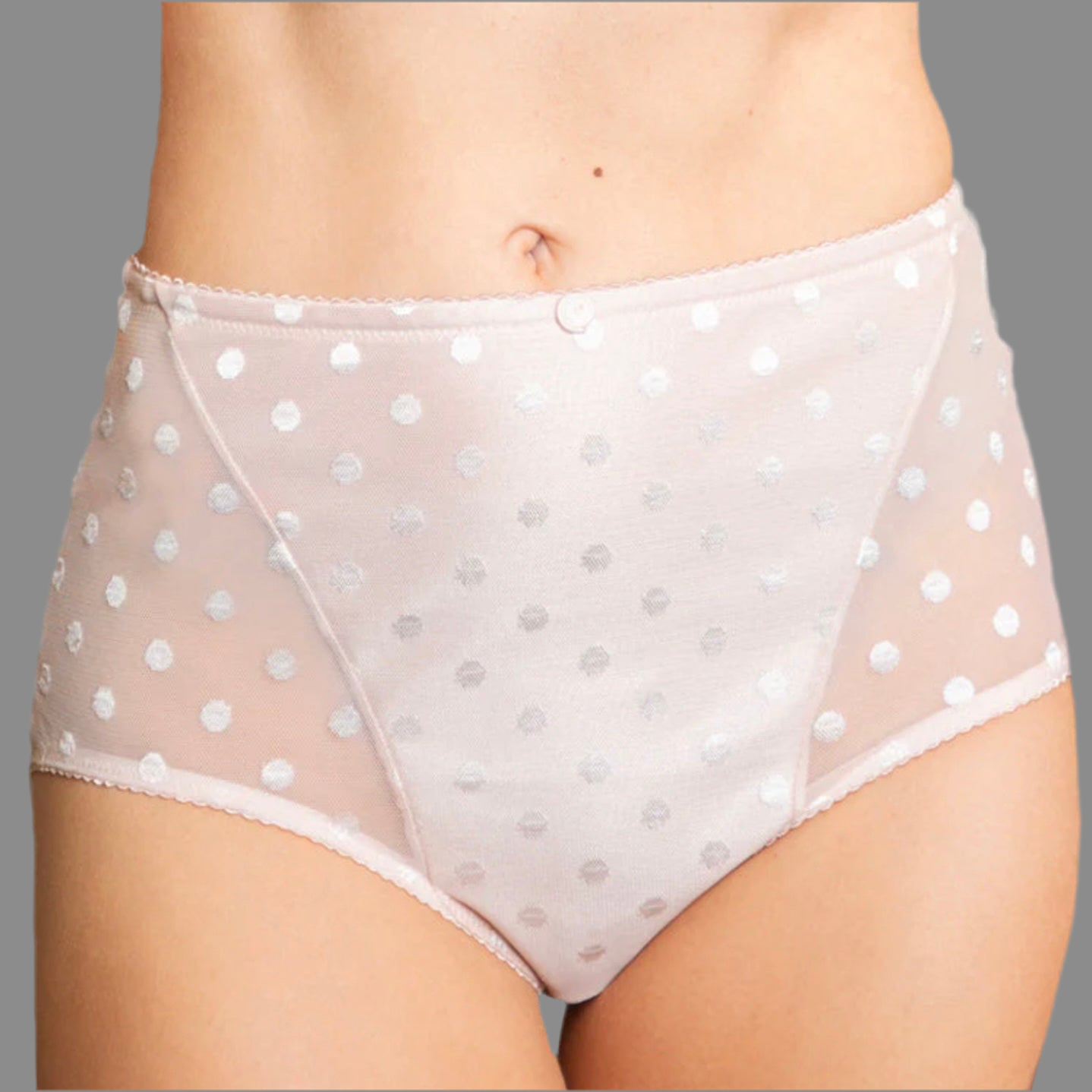 Fit Fully Yours - Carmen Polka-Dot High Rise Brief - More Colors