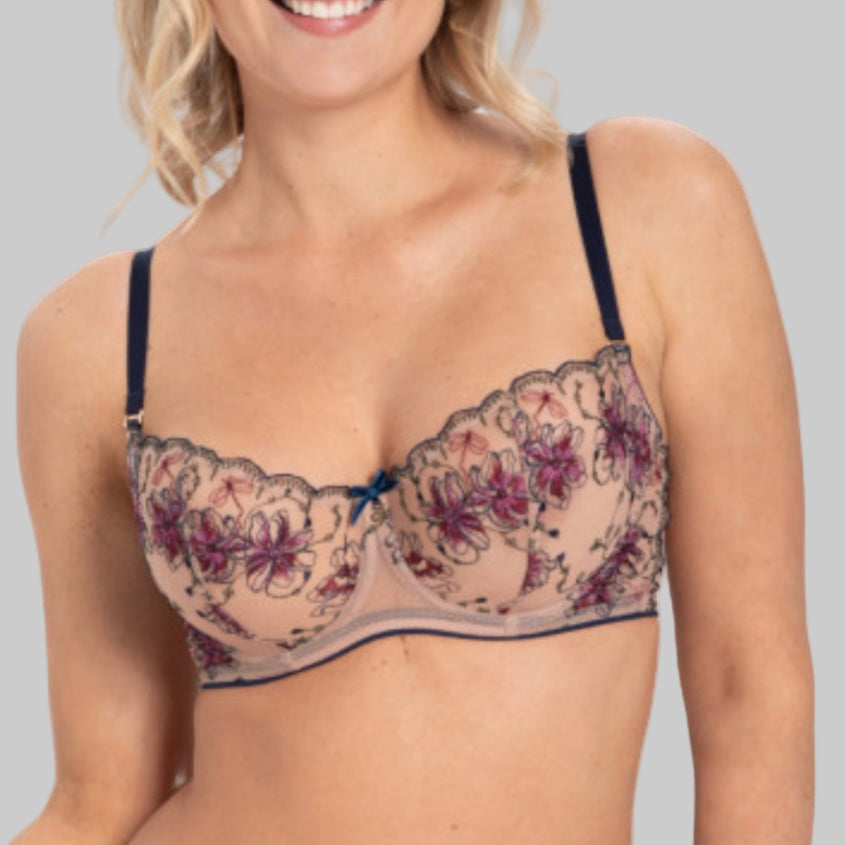 Samanta - Frida Balcony Bra - Saphire