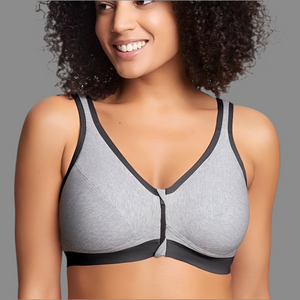 Royce - Eden Organic Cotton Comfort Bra - Grey
