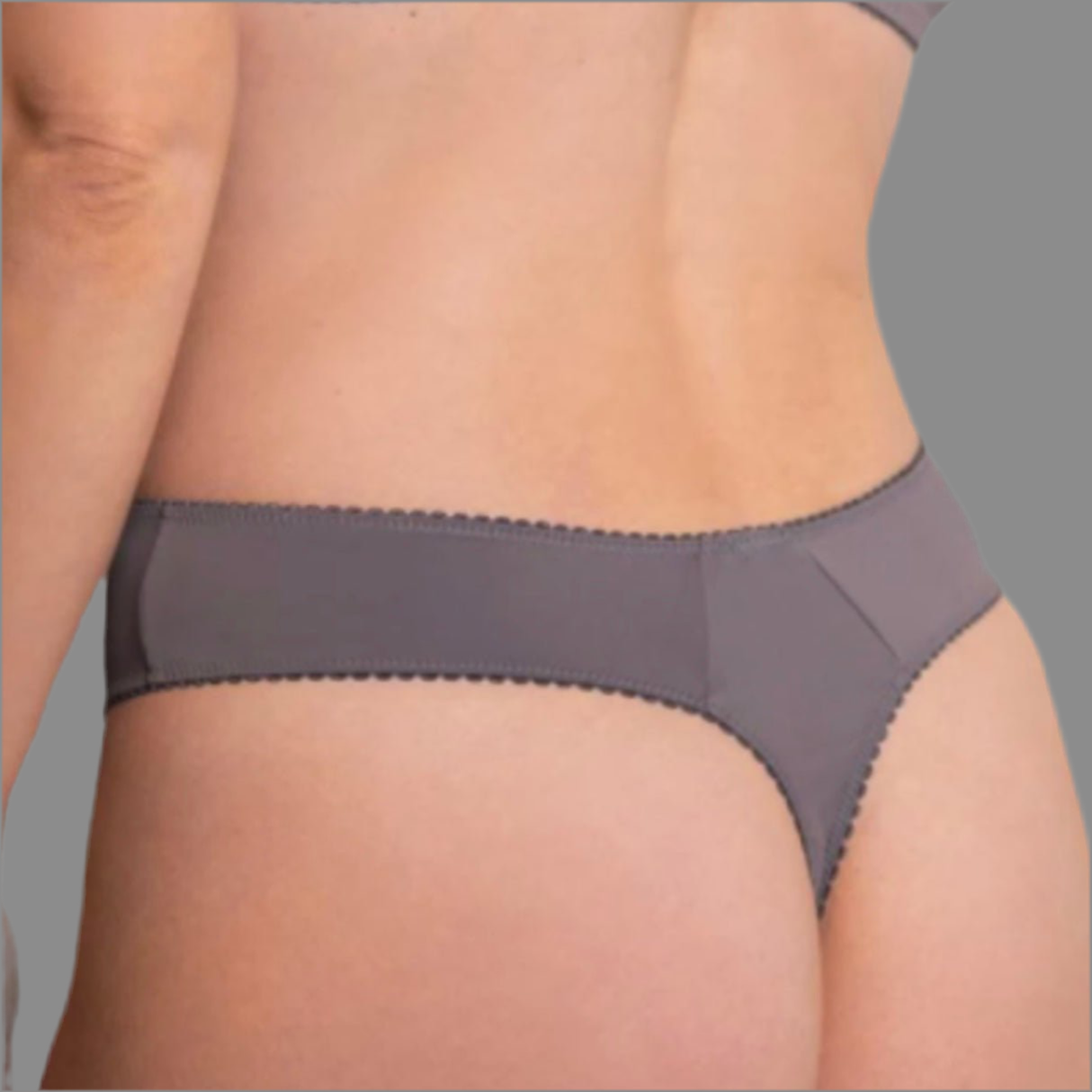 Fit Fully Yours - Bridget Thong - Deep Mauve Plum