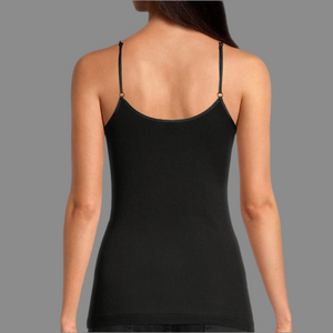Oscalito - Cotton Satin Trim Tank Top - More Colors