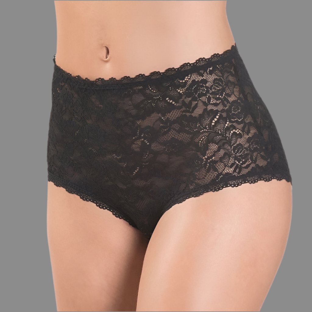 Aubade - Rosessence High Waist Brief - Nude - About the Bra