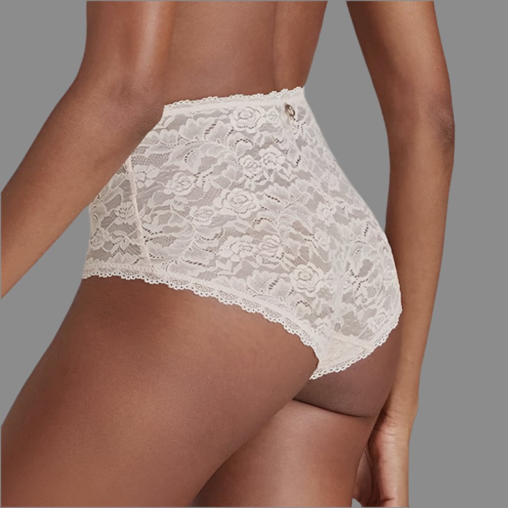 Aubade - Rosessence High Waist Brief - Nude - About the Bra