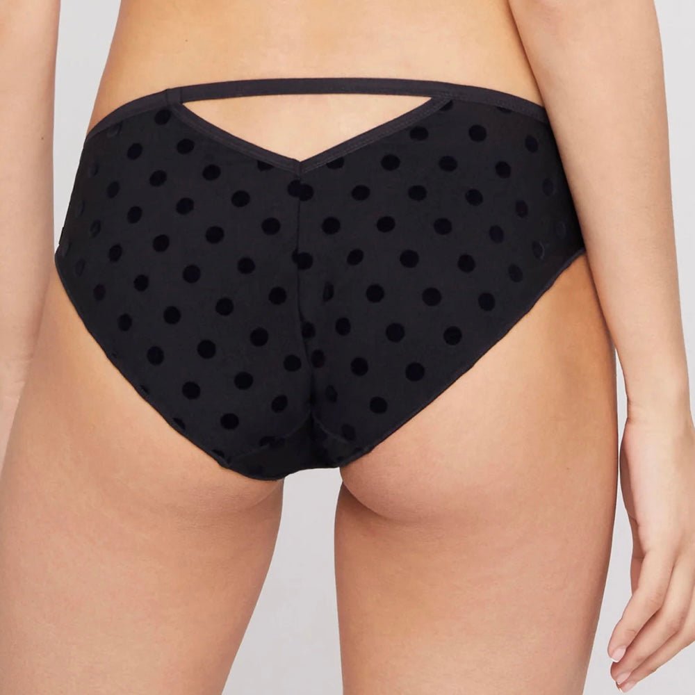 Lou - Larmes De Rose Brief - Black - About the Bra