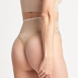Yummie - Lace Insert Light Shaping Thong - More Colors - About the Bra